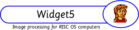 Widget5 image processing for RISC OS computers